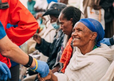 smiling ethiopian woman