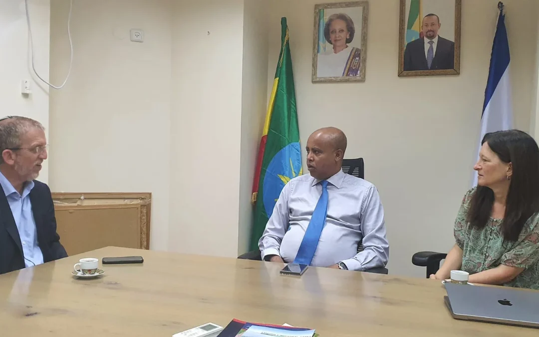 Meeting with the Ethiopian Ambassador to Israel: “G-D Will Pay You”: